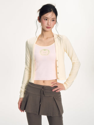 [NECY] single-breasted cardigan
