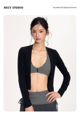 [NECY] single-breasted cardigan