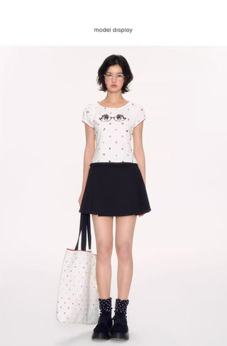 [NECY] mimora glasses tee
