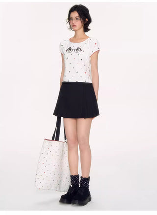 [NECY] mimora glasses tee