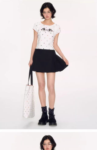 [NECY] mimora glasses tee