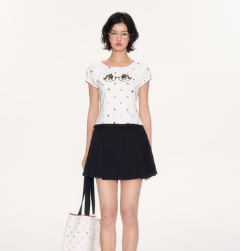 [NECY] mimora glasses tee