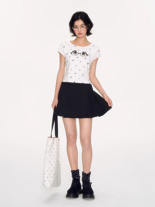 [NECY] mimora glasses tee