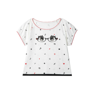[NECY] mimora glasses tee