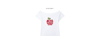 [NECY] apple flocking tee