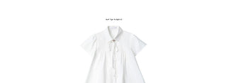 [NECY] lace-up shirt