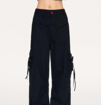 [NECY] apple pocket overalls