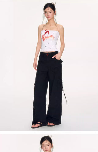 [NECY] apple pocket overalls