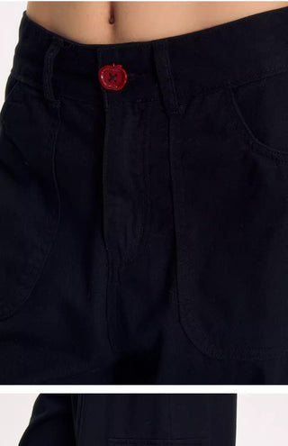 [NECY] apple pocket overalls