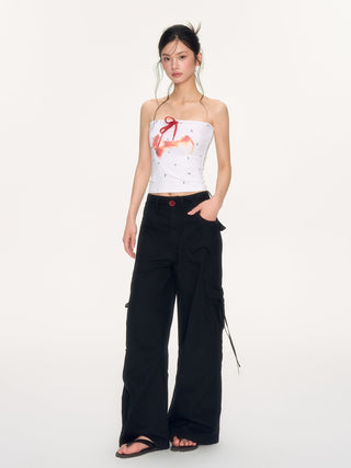 [NECY] apple pocket overalls