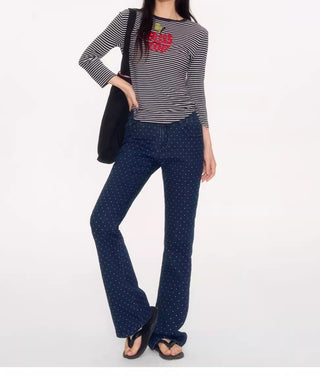 [NECY] polka dot bootcut
