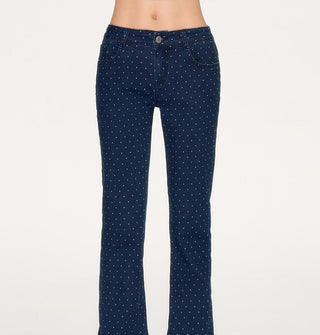 [NECY] polka dot bootcut