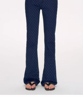 [NECY] polka dot bootcut