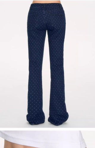 [NECY] polka dot bootcut