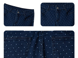 [NECY] polka dot bootcut