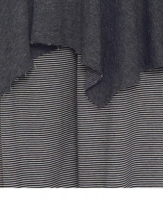 [NECY] striped drawstring skirt