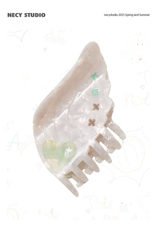 [NECY] wing hair clip