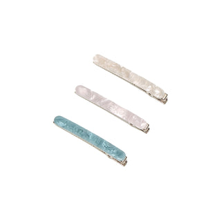 [NECY] heart lock barrettes