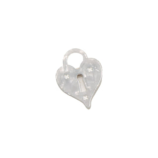 [NECY] heart lock barrettes