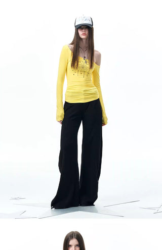 [NECY] waffle matchet pants