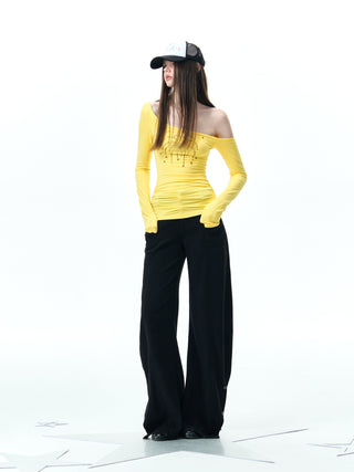 [NECY] waffle matchet pants