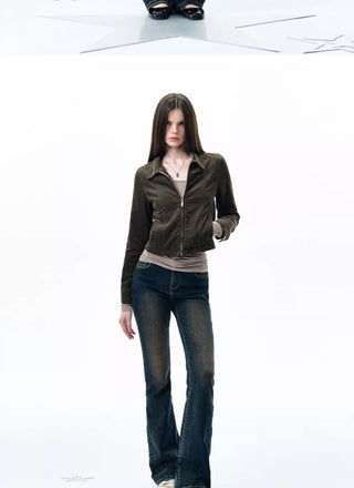 [NECY] dark bootcut jeans