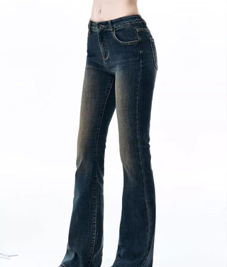 [NECY] dark bootcut jeans