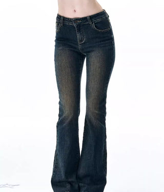 [NECY] dark bootcut jeans