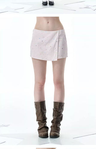 [NECY] apple printed shorts