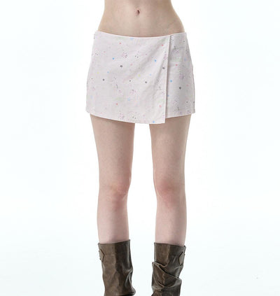 [NECY] apple printed shorts