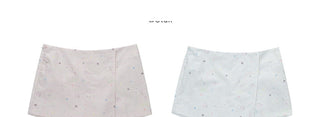 [NECY] apple printed shorts