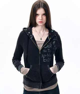 [NECY] mimora hooded cardigan