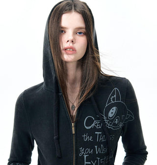 [NECY] mimora hooded cardigan