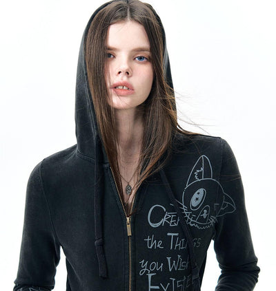 [NECY] mimora hooded cardigan