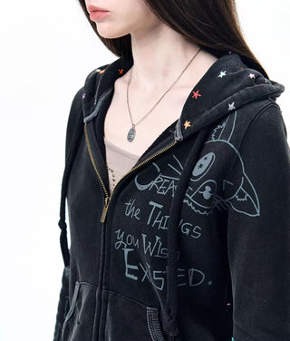 [NECY] mimora hooded cardigan