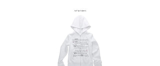 [NECY] garbled hooded cardigan