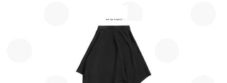 [NECY] umbrella pleated skirt
