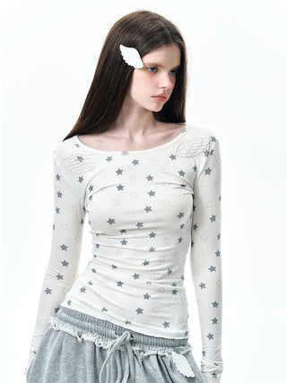 [NECY] wing long sleeve