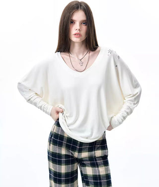 [NECY] batwing sleeve shirt