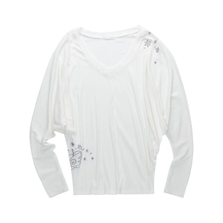 [NECY] batwing sleeve shirt