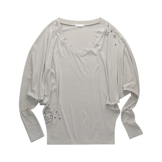 [NECY] batwing sleeve shirt