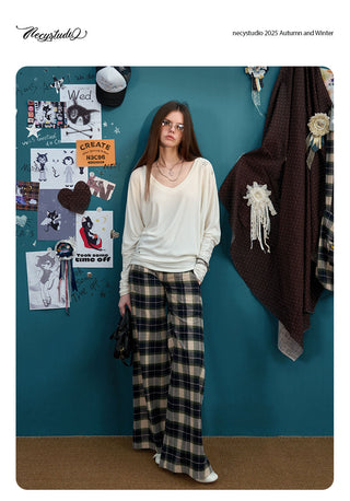 [NECY] batwing sleeve shirt