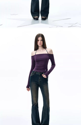 [NECY] beaded halter top