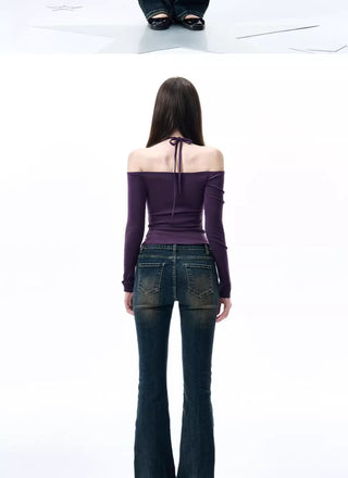 [NECY] beaded halter top