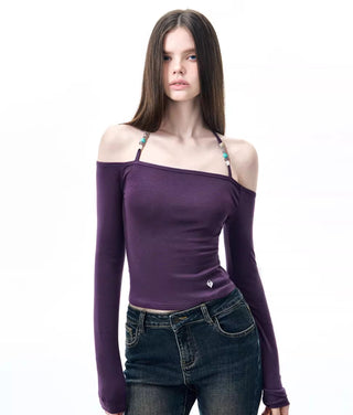 [NECY] beaded halter top