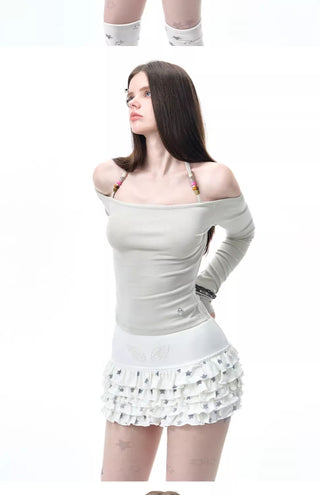 [NECY] beaded halter top
