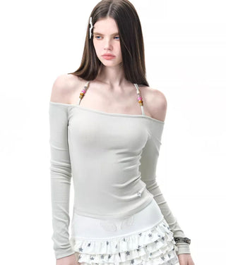 [NECY] beaded halter top