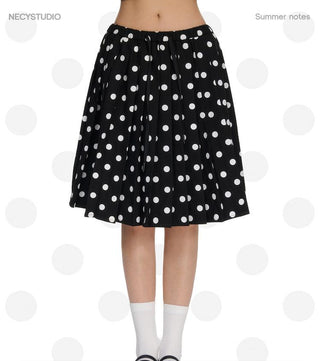 [NECY] polka dot skirt