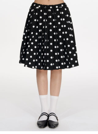 [NECY] polka dot skirt