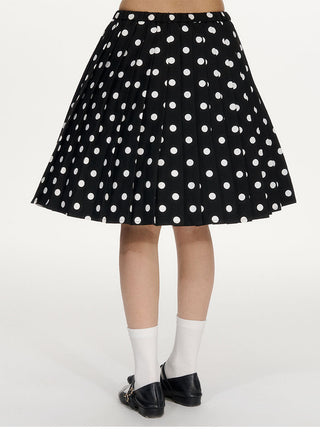 [NECY] polka dot skirt